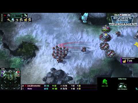 Drunkenboi vs State Game 2 - Day 1 - Ender's Game On Bluray Tournament