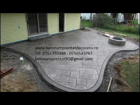 Beton Amprentat Josani -Hunedoara Tel.0761350488 -0766543767