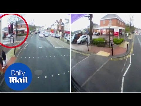 Lorry driver jumps red light before killing mother and daughter - Daily Mail