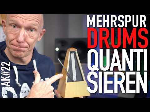 Easy in Studio One: Echtes Schlagzeug quantisieren | Abmischen Tutorial | Recording-Blog 22