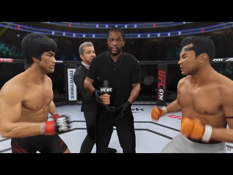 UFC 4 I Bruce Lee vs. Saenchai Sor Kingstar (EA sports UFC 4)