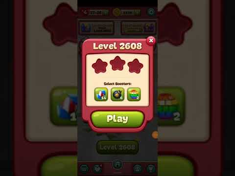 Toon Blast hard level 2608 no booster😎😎😎