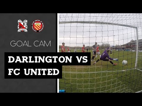Goal Cam: Darlington v FC United of Manchester
