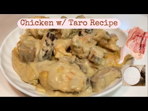 Chicken with Taro Recipe | Cooking Maid Hongkong