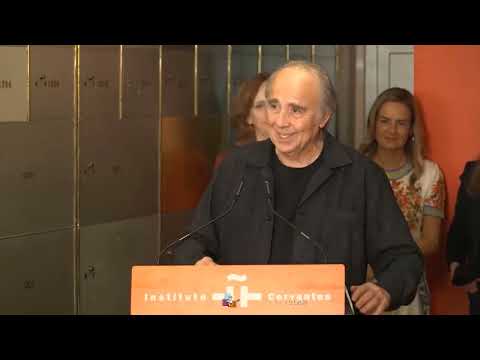 Joan Manuel Serrat - Caja de las Letras (Instituto Cervantes