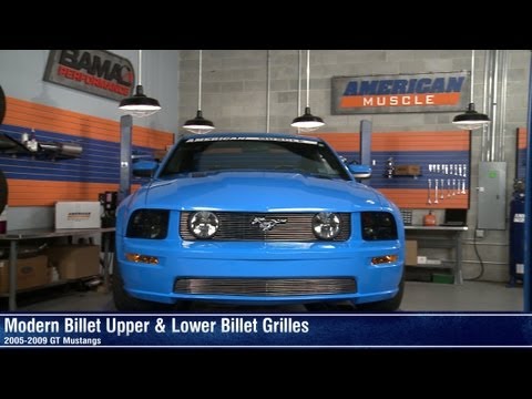 Mustang Polished and Black Billet Grille (05-09 GT) Review