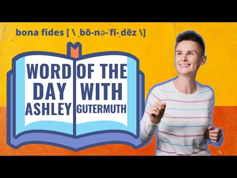 Word of the Day with Ashley Guttermuth