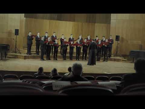 Corala bărbătească "Credo in Deo" a Seminarului Teologic "Kesarie Episcopul" din Buzau