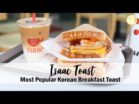 Isaac Toast - A torrada de café da manhã coreana mais popular em Seul