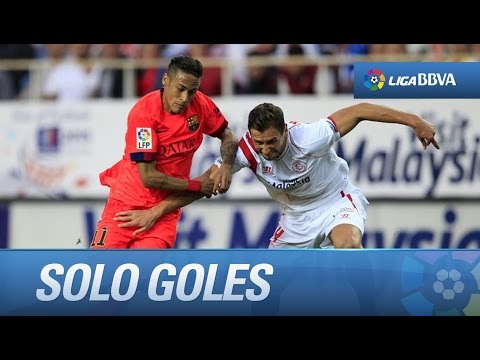 Todos los goles de Sevilla FC (2-2) FC Barcelona