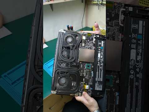 Ноутбук MSI Titan GT77 HX стал сильно греться, выдает ошибку оперативной памяти