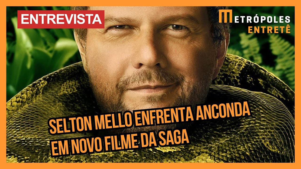 Ciclone, música e cobras: Selton Mello conta tudo sobre os bastidores do novo Anaconda