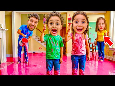 KUZEY ELIF HAT DAS HAUS ROSA GESTRICHEN ‼️ EIN SCHRECKLICHER STREICH AN MEINER MUTTER!!