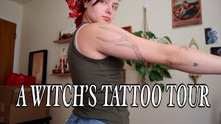A Witch's Tattoo Tour {Answering your Questions, Their Meanings, and more}