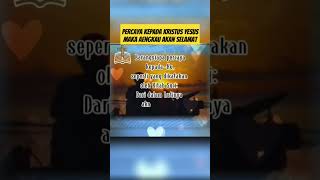 Download lagu Percaya Pada Yesus Kristus #renunganharian #ayatalkitab #firmantuhan mp3