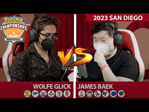 VGC Wolfe Glick Vs James Beak 2023 VG San Diego Regional Championship Top32 Pokémon Scarlet & Violet