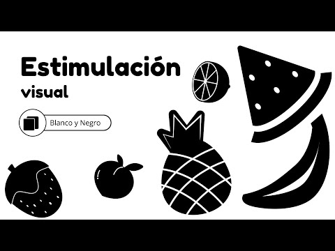 Vídeos de estimulación temprana en blanco y negro | High contrast