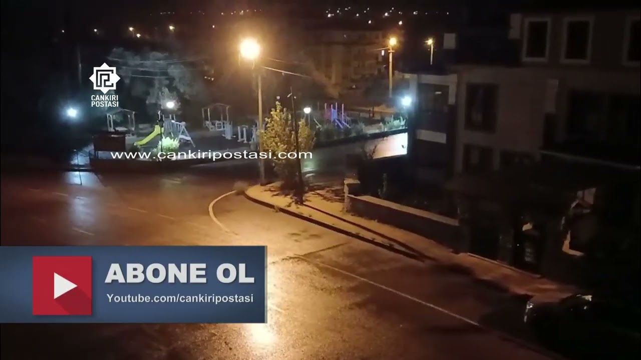 Beklenen yağmur Çankırı’nın batısından giriş yaptı