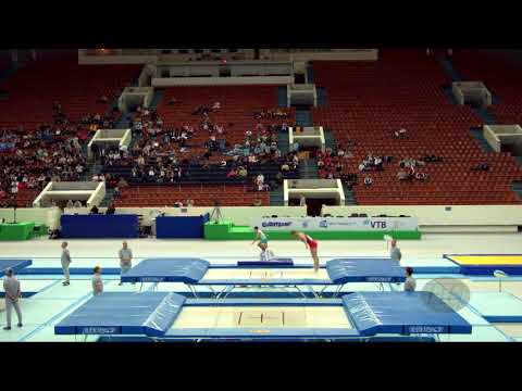 HANCHAROU Uladzislau (BLR) - 2018 Trampoline Worlds, St. Petersburg (RUS) - Qualif Trampoline R1