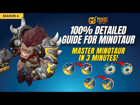 MINOTAUR COMMANDER GUIDE: Equipment Buffs, Tips & Broken Combos | Magic Chess Go Go