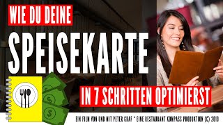 Wie du deine Karte in 7 Schritten optimierst [ Gastronomie Tipps ]