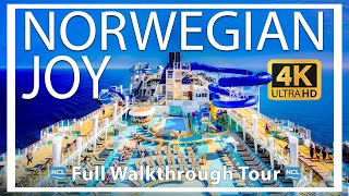 Norwegian Joy | Full Cruise Ship Walkthrough Tour & Review | Ultra HD | Norwegian Cruise Lines