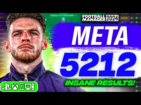 BROKEN META 5212 FM24 Tactic! | INSANE Results | Best FM24 Tactics
