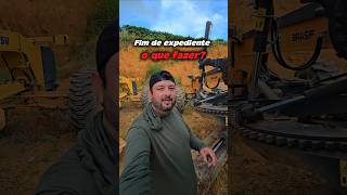 Fim de expediente o que devemos fazer? #dicas  #motoniveladora  #shortvideo