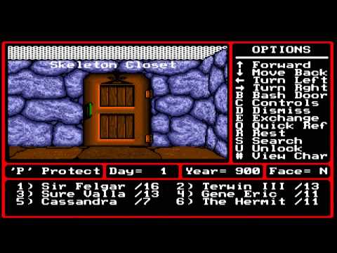 Might and Magic II : Gates to Another World Amiga