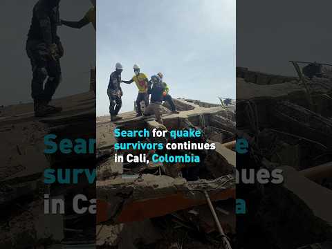 Search for quake survivors continues in Cali, Colombia