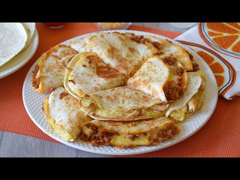 QUESADILLAS, mis dos RECETAS preferidas
