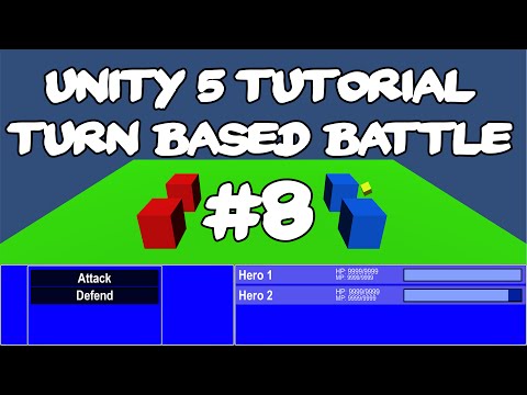 Unity 5 Tutorial: Turn Based Battle System #08 - Hero Input