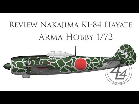 REVIEW KI-84 HAYATE (ARMA HOBBY 1/72)