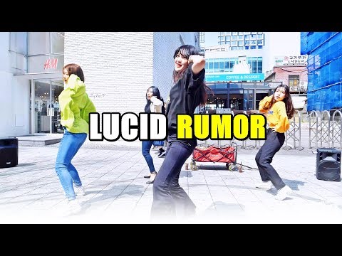 [4K] 루시드 (LUCID) - 루머 (프로듀스 48) @ 190407 홍대 거리공연 직캠 By SSoLEE