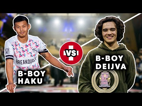 B-Boy Deijva vs. B-Boy Haku｜Red Bull BC One Cypher Switzerland 2021