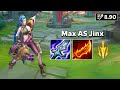 I BROKE THE GAME WITH 9.0 ATTACK SPEED JINX