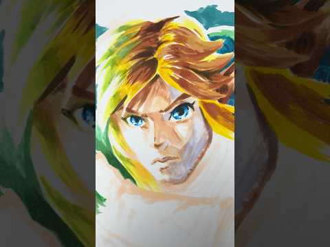 #linkzelda de #tearsofthekingdom au #feutrealcool #copicsketch 😁 #dessin #coloriage #zelda