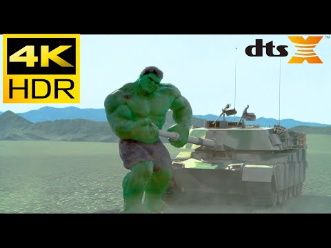 4K HDR ● Hulk Smashes Tanks ● DTS X