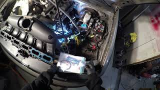 Install valve cover, intake manifold gaskets 2003 Chevy Trailblazer LTZ 4x4