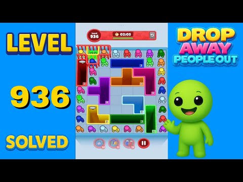 Drop Away – Level 936 - Walkthrough