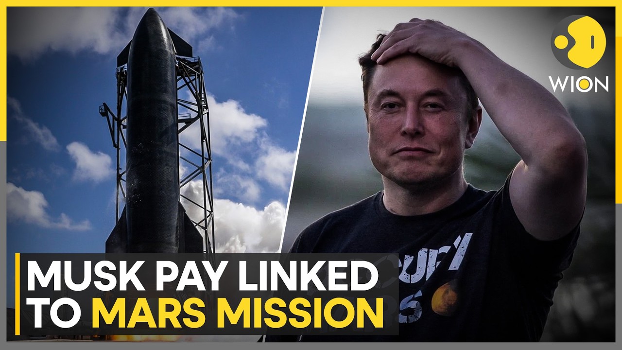 SpaceX Ties Musk Compensation To Mars Colonization Goal | WION