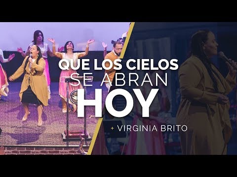 QUE LOS CIELOS SE ABRAN HOY - New Wine (COVER) | Virginia Brito ft. Ministerio Juda
