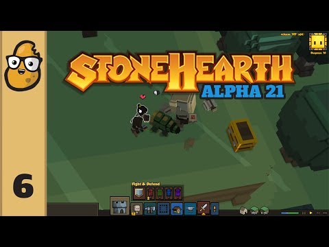 Stonehearth Ep. 6 - Let's Play Stonehearth Alpha 21 - The Ascendancy!