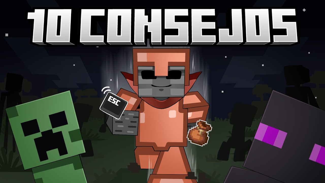 10 consejos para nuevos jugadores novatos de Minecraft en 2026