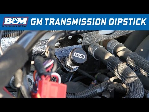 GM Truck/SUV 8L90E Transmission - B&M Locking Transmission Dipstick 22173