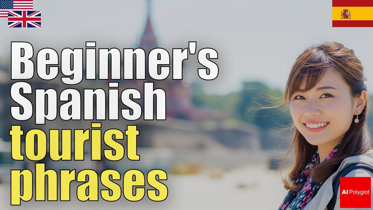 Beginner's Spanish tourist phrases | Natural Listening | Must-Know