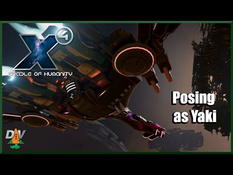 Posing as Yaki in Project Genesis Ep 16 X4 Foundations 4.0 Cradle of Humanity