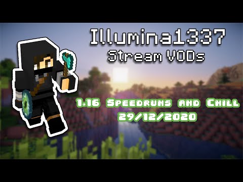 [Dec 29, 2020] Late Night 1.16 Speedruns and Chill