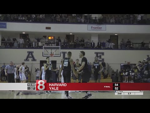 Harvard men's basketball edges Yale, 54-52