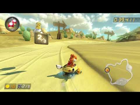 GCN Dry Dry Desert [150cc] - 1:52.742 - Army (Mario Kart 8 Deluxe World Record)